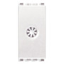 Vimar Eikon Cable Outlet with Cord-Grip, 1 Module