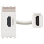 Vimar - Eikon 20346 HDMI Socket Outlet - 1 Module, HDMI Connector, Keystone Fixing, Plastic - Apollo Lighting