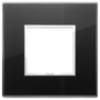 Vimar - Eikon EVO 21642 Cover Plate - 2 Modules, Glass - Apollo Lighting