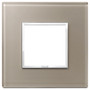 Vimar - Eikon EVO 21642 Cover Plate - 2 Modules, Glass - Apollo Lighting