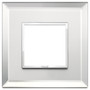 Vimar - Eikon EVO 21642 Cover Plate - 2 Modules, Glass - Apollo Lighting