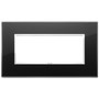 Vimar Eikon EVO 21649 5-Module Cover Plate, British Standard Mounting, 162.3 x 94.7 mm