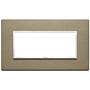 Vimar Eikon EVO 21649 5-Module Cover Plate, British Standard Mounting, 162.3 x 94.7 mm