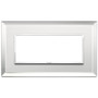Vimar Eikon EVO 21649 5-Module Cover Plate, British Standard Mounting, 162.3 x 94.7 mm