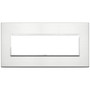 Vimar - Eikon EVO 21657 Cover Plate - 7 Module, Metal - Apollo Lighting