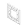 Vimar Eikon Exé RF Device Mounting Frame, For Ocean Bluetooth ZigBee Radio Controls, 2-Module