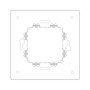 Vimar Eikon Exé RF Device Mounting Frame, For Ocean Bluetooth ZigBee Radio Controls, 2-Module