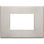 Vimar Eikon Exé 3-Module Cover Plate, 122 x 90 mm, Horizontal/Vertical Mount