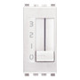 Vimar Eikon Fan-Coil Slide Switch, 4-Position, 1P, 6(2)A, 250V, Flush-Mount, IP40 - Apollo Lighting