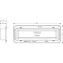 Vimar Eikon Mounting Frame and Protection Cover, 7M