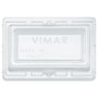 Vimar Eikon Mounting Frame and Protection Cover, 3-Module