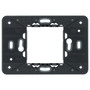 Vimar Eikon 2-Central-Module Mounting Frame, With Screws, For 60 mm Centers or 56x56 mm Boxes - Apollo Lighting