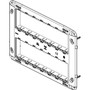 Vimar Eikon Mounting Frame, For V71320/V71620/V71720 Flush or 09920 Surface Boxes, 14 (7+7) Modules, Screws Included