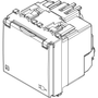 Vimar Eikon SICURY Schuko Socket Outlet, 2P+E, 16A 250V, 2M, IP20