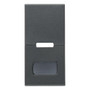 Vimar Eikon Interchangeable 1-Module Button, Thermoplastic