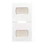 Vimar Eikon Interchangeable 1-Module Button, Thermoplastic