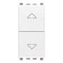 Vimar Eikon Interlocked Push Buttons, NO+NO, 10A, 250V, Directional Arrows