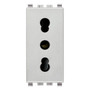 Vimar Eikon Socket Outlet, Italian Standard P17/11, 2P+E, 16A, 250V