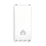 Vimar Eikon Master Dimmer, 120-230V, 40-800W, NO Push Button Control, TRIAC