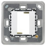 Vimar Eikon 1-Module Mounting Frame, For Square British Standard Mounting Boxes, With Screws