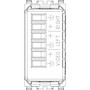 Vimar Eikon 3 RCA Socket Outlet, IP20, Screw Terminals, Flush Mount