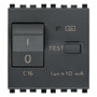 Vimar - Eikon 20411.16 RCBO Circuit Breaker - 1P+N C16, 120/230V, 10 mA, IP40, 2 Module, 50-60 Hz - Apollo Lighting