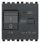 Vimar Eikon RCBO Circuit Breaker, 1P+N, 120-230V, 50/60 Hz, Type A RCD, IP40, 2 Modules