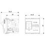 Vimar Eikon RCBO Circuit Breaker, 1P+N, 120-230V, 50/60 Hz, Type A RCD, IP40, 2 Modules