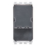 Vimar Eikon RJ11 Phone Jack 6/4, 1-Module, Screw Terminals, IP20, Flush-Mount