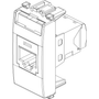 Vimar Netsafe RJ45 Socket Outlet, For Eikon, Cat5e, Panduit MINI-COM, T568A/B