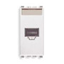 Vimar EIKON RJ45 Cat5e UTP Socket Outlet, T568A/B Universal Wiring, 8-Contact