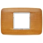 Vimar Eikon Round Cover Plate, 2-Central-Module, 120 x 80 mm