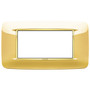 Vimar Eikon 4-Module Round Cover Plate