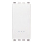 Vimar Eikon Reversing Switch, 1P 16AX 250V, IP40, Lightable, Replaceable Button