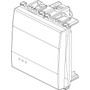 Vimar Eikon Reversing Switch, 1P 16AX 250V, IP40, Lightable, Replaceable Button