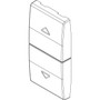 Vimar Eikon 2 Half Rocker Buttons, KNX, 1 Module, Arrow Symbols