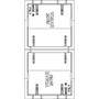 Vimar Eikon 2 Half Rocker Buttons, KNX, 1 Module, Arrow Symbols
