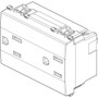 Vimar Eikon Double USA+SASO SICURY Socket Outlet, 2P+E, 15A, 127V, 3 Modules, Flush Mount, IP20