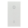 Vimar Eikon 20021 Interchangeable 1-Module Rocker Button Cover, Lightable, IP40