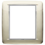 Vimar Eikon Round Cover Plate, 8 (4+4)-Module