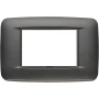 Vimar Eikon 3-Module Round Cover Plate, 120 x 80 mm, For 21613 Frame
