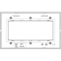 Vimar Eikon Classic Cover Plate, For British Standard, 5-Module