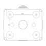 Vimar Isoset 3-Module Surface Enclosure, For Eikon & Plana, IP40