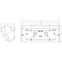 Vimar Eikon Table Mounting Box, 7-Module, Horizontal, IP20
