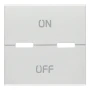 Vimar Eikon Interchangeable 2-Module Button, Thermoplastic