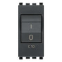 Vimar Eikon Miniature Circuit Breaker, 1P+N, C Curve, 120-230V AC, 50-60 Hz, IP40, 1 Module