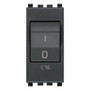 Vimar Eikon Miniature Circuit Breaker, 1P+N, C Curve, 120-230V AC, 50-60 Hz, IP40, 1 Module