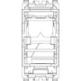 Vimar Eikon RJ12 Phone Jack, 6-Position 6-Conductor (6/6), Screw Terminals, Flush Mount, IP40, Dust Cover, 1 Module - Apollo Lighting