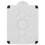 Vimar Isoset IP40 1-Module Surface Enclosure, For Eikon and Plana, Grey