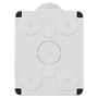 Vimar IP55 2-Module Surface Enclosure, For Eikon/Arké/Plana, Grey